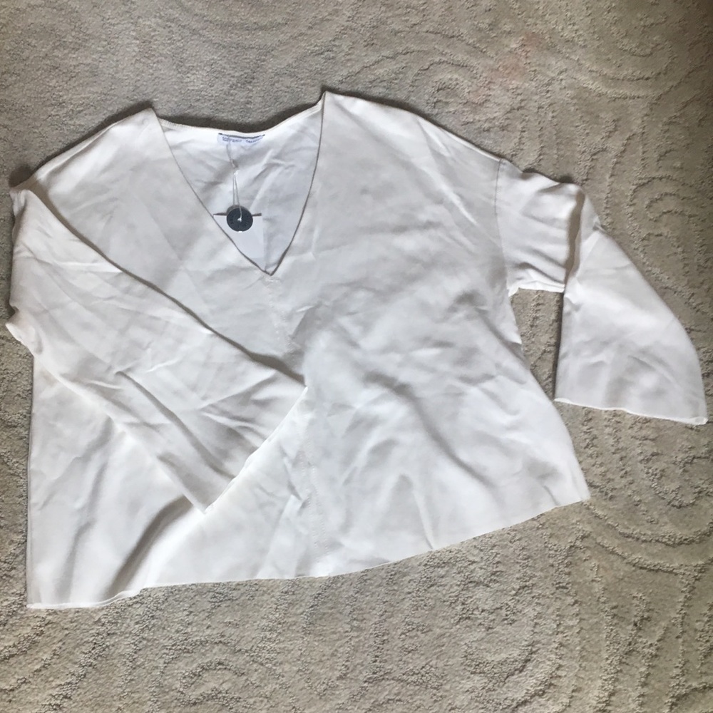 Off white Zara top